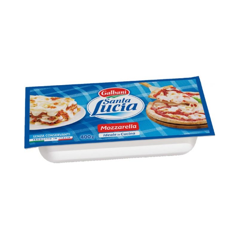 Mozzarella per pizza santa lucia 400 gr – Supermercato a Domicilio
